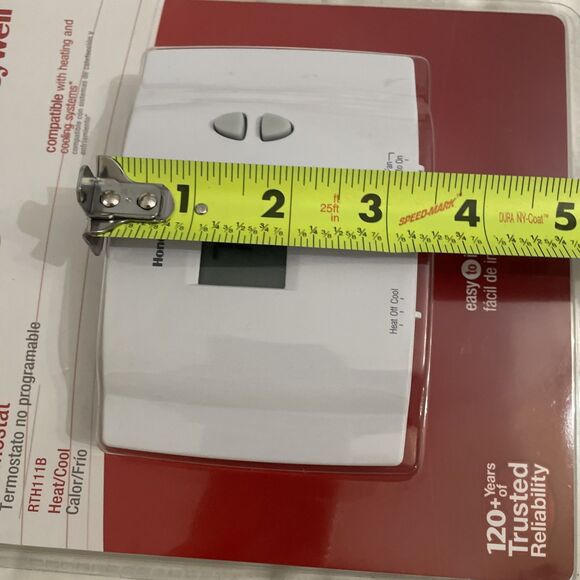 Honeywell RTH111B Digital Non-Programmable Thermostat White Deadstock - Picture 10 of 10